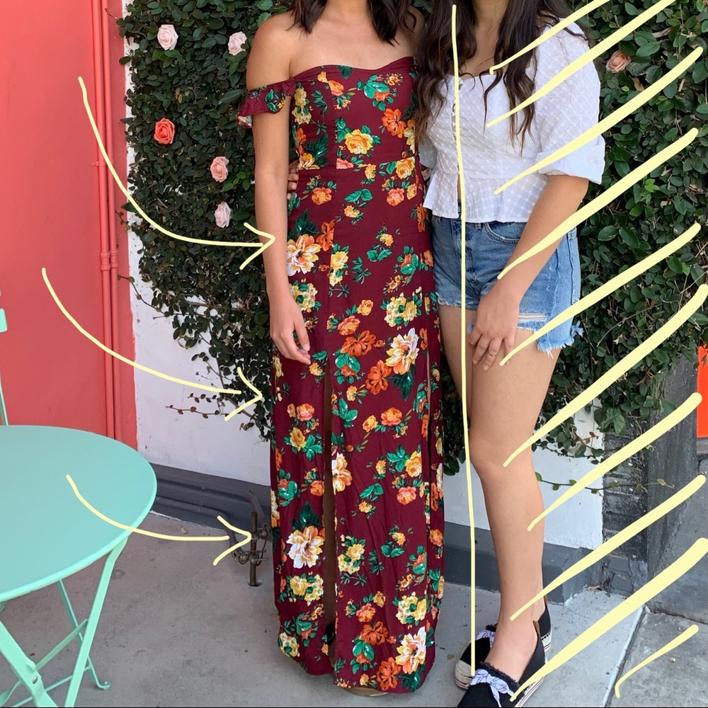 Ambiance Floral Maxi Dress